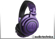 Audio Technica ATH-M50X Purple